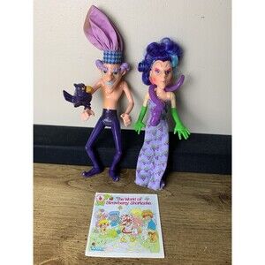 Vintage 1980’s Strawberry Shortcake  Purple Pie Man and Sour Grapes READ